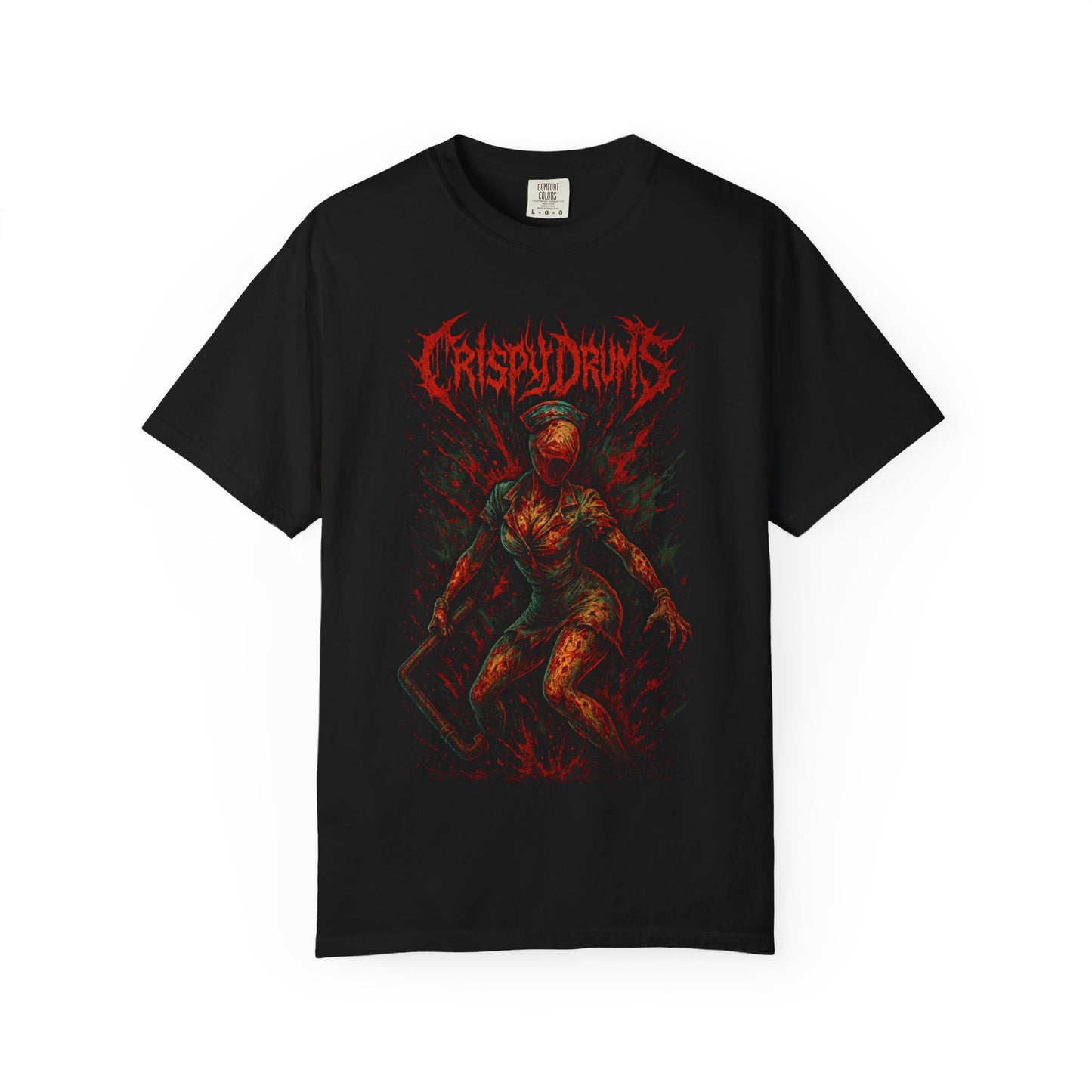 Crispy Drums Silent Hill Nurse Shirt