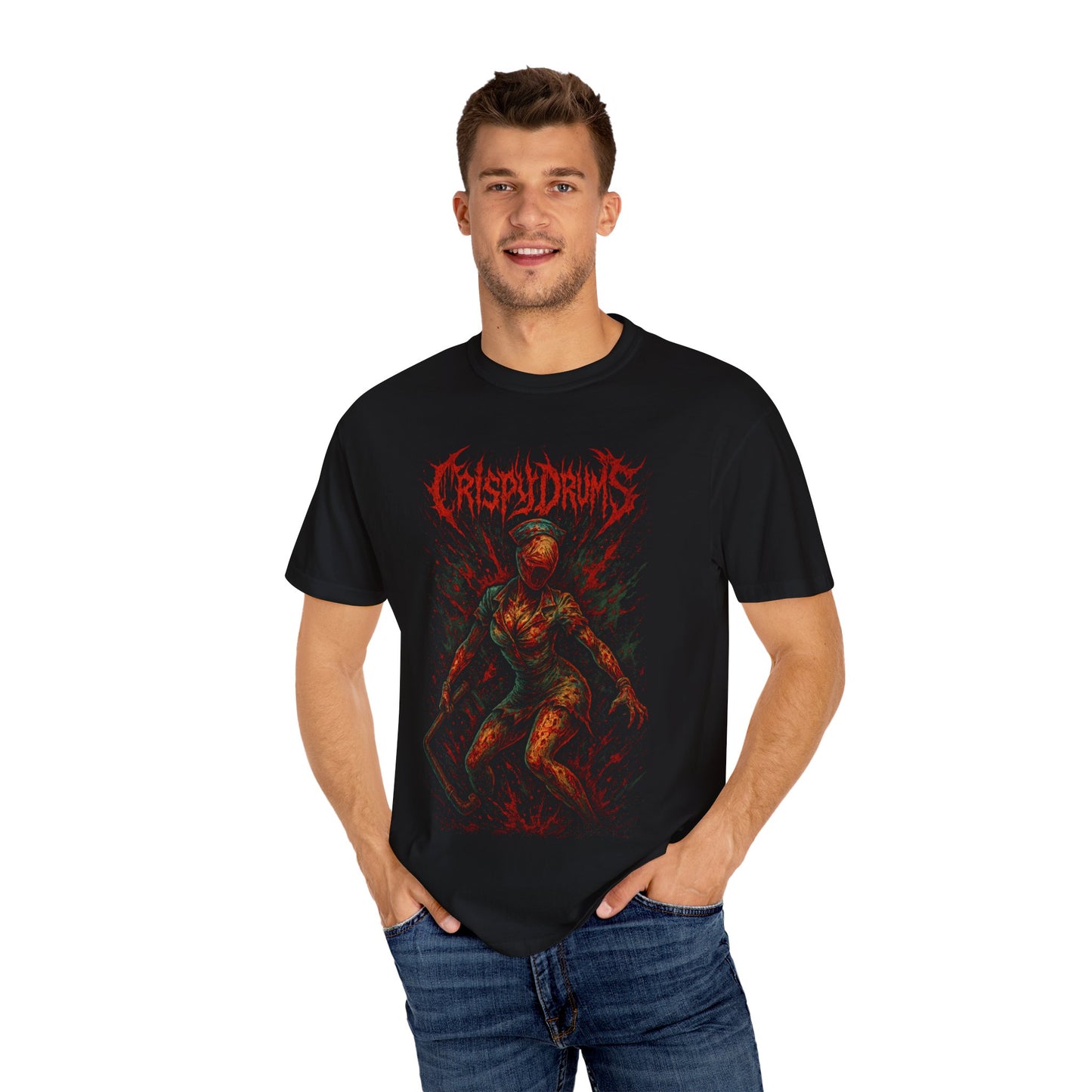 Crispy Drums Silent Hill Nurse Shirt